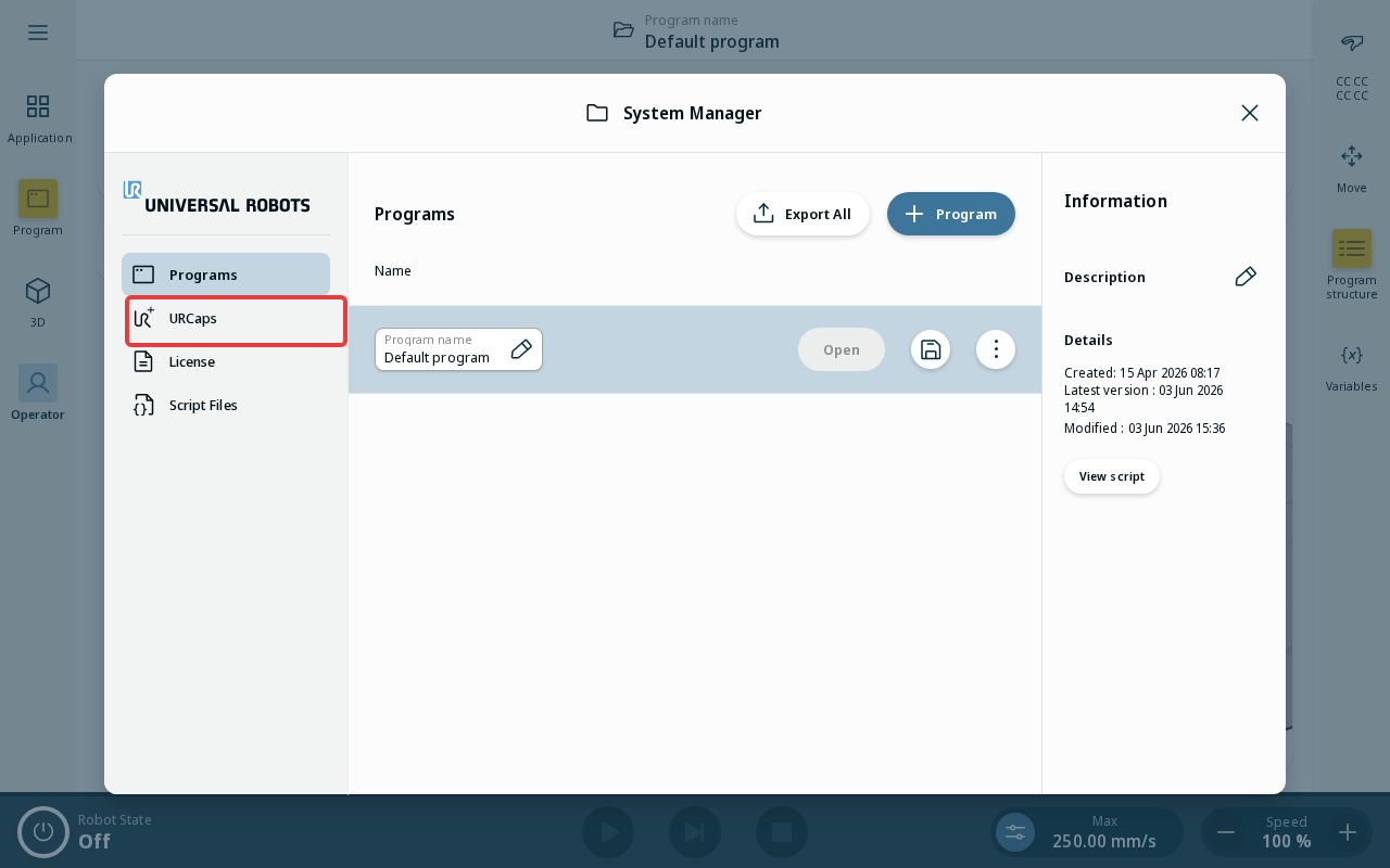 System Manager
